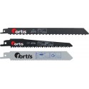 Lot 3 lames scie sabre FORTIS
