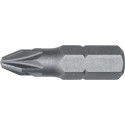 Embout 1/4" DIN3126 C6,3 PZ 3x25mm a10 pièces.FORTIS