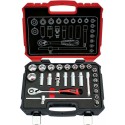 Coffret de douilles 1/2" 25 pièces FORTIS