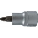 Douille male carré 1/2"PZ2 FORTIS