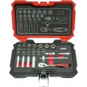 Coffret de douilles 1/4" 27 pièces FORTIS