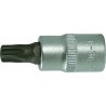 Douille male carré 1/4"T10x36mm FORTIS