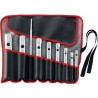 Ensemble clé a pipe 9 pièces Nylontasche FORTIS