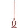 Vrille malaxeur 100mmx590mm hexagonale FORTIS