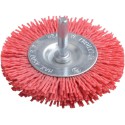 Brosse ronde, Nylon 75mm Korn 80 FORTIS