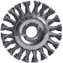 Brosse ronde fil acier 180x0,5mm nouée FORTIS
