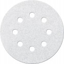 Disque abrasif Velcro blanc 125 mm K 80,8 Loch FORTIS