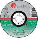 Disque à tronconner pierre 125x2,5mm gekr. FORTIS