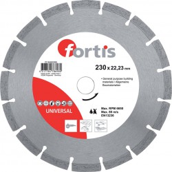 Disque diamant .125x10x22,2mm FORTIS