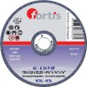 Disque à tronconner métaux 125x2,5mm FORTIS