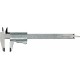 Pied a coulisse de poche 150mm inoxydable FORTIS