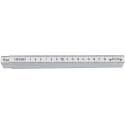 Mètre pliant Polyamid 2m/16mm blanc FORTIS