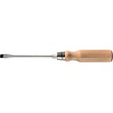 Tournevis manche en bois 12 x2 x200mm FORTIS