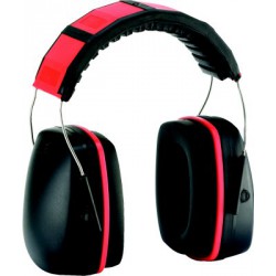 Casque anti-bruit 28 dB, rouge, FORTIS