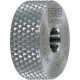 Molette, forme GE pointes surélevées (30°), Molette d1 x Larg. : b x perçage d2 : 20 x 8 x 6 mm, Graduation 0,6 mm