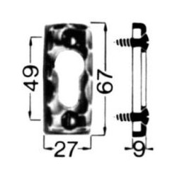 Rosace clé Nr.283 PZ Ei