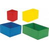 Bac de rangement 54x 54x45mm (H) rouge
