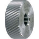 Molette, forme BL spirale à gauche (30°), Molette d1 x Larg. : b x perçage d2 : 20 x 8 x 6 mm, Graduation 0,8 mm