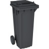 Bac poubelle 60 Litres , gris