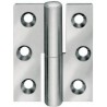 Charnière Nr.601-50 nickel , droite