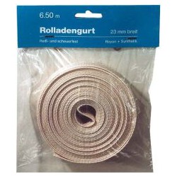 Courroie volet 22/23mmx6m SB,argent,380kg