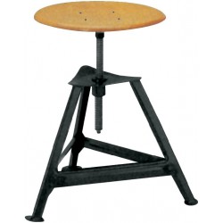 Tabouret pivotant 3 jambes,H400-600mm
