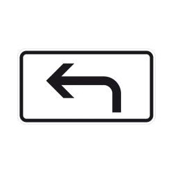 Panneau Signe 1000-11, 330x600mm Gauche