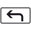 Panneau Signe 1000-11, 330x600mm Gauche