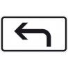 Panneau Signe 1000-11, 330x600mm Gauche