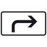 Panneau Signe 1000-21, 330x600mm Droit