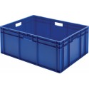 Caisse de transport 800x600x320 mm bleu