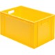 Caisse de transport 600x400x320 mm jaune