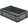 Caisse de transport 600x400x175 mm gris