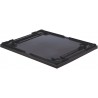 Couvercle noir pour boite de masse 600x400 mm
