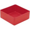 Boite de tiroir 99x99x40 mm rouge