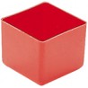 Boite de tiroir 49x49x40 mm rouge