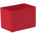 Boite de tiroir 80x53x54 mm rouge