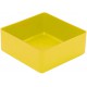 Boite de tiroir 99x99x40 mm jaune
