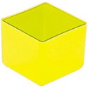 Boite de tiroir 49x49x40 mm jaune