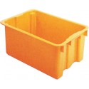 Bac plastique 45 l 600x400x250 mm rouge