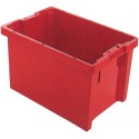 Bac plastique 65 l 600x400x350 mm bleu