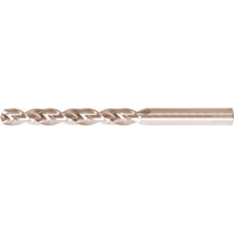 Foret hélicoïdal à queue cylindrique, en acier à coupe rapide, type W, DIN 338, surface sans revêtement, Ø h8 : 1,30 mm, Long. totale 38 mm