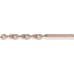 Foret hélicoïdal à queue cylindrique, en acier à coupe rapide, type W, DIN 338, surface sans revêtement, Ø h8 : 1,40 mm, Long. totale 40 mm