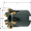 Fraise à copier, à arrosage interne, Ø d1 : 80 mm, Nombre de dents 7, Dimensions Ø D 68 mm, Ø du perçage de positionnement : 27 mm