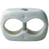 Collier de serrage double plastique 13x13 mm (Par 100)