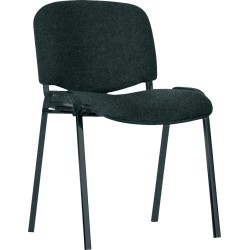 Chaise ISO K.leder noir/noir (Par 4)