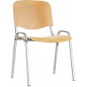 Chaise ISO Holz noir/Hetre (Par 4)