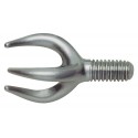 Griffe 3 dents 50 mm 1/2" fil E+R