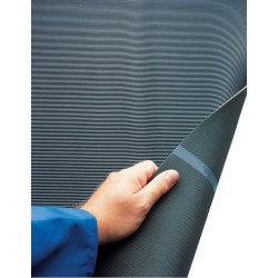 Tapis nervuré noir 3mm 1000mm 10m