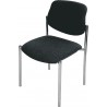 Chaise STYL chrom/bleu (Par 4)